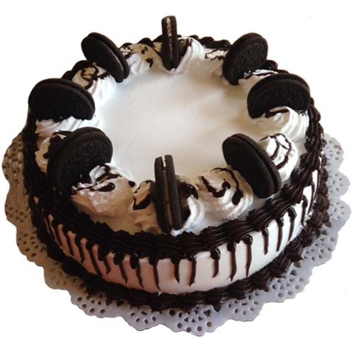 Half kg Oreo Cake Round Shape